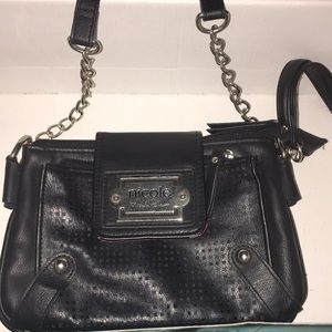 Black Leather Purse